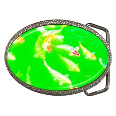 Koi Carp Scape Belt Buckles