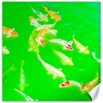 Koi Carp Scape Canvas 12  x 12  11.4 x11.56  Canvas - 1