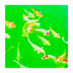 Koi Carp Scape Medium Glasses Cloth by essentialimage