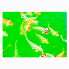 Koi Carp Scape Large Glasses Cloth by essentialimage