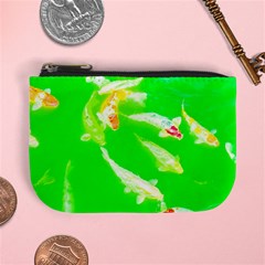 Koi Carp Scape Mini Coin Purse by essentialimage