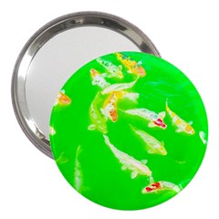 Koi Carp Scape 3  Handbag Mirrors by essentialimage