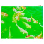 Koi Carp Scape Cosmetic Bag (XXXL) Back