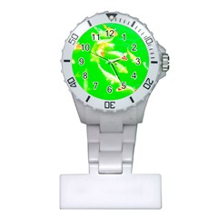 Koi Carp Scape Plastic Nurses Watch by essentialimage