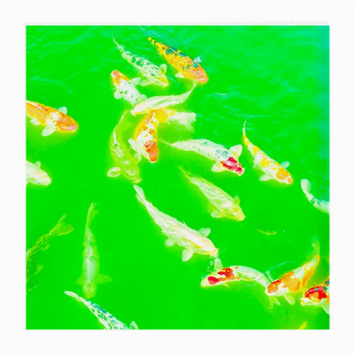 Koi Carp Scape Medium Glasses Cloth (2 Sides)