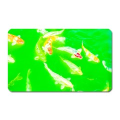 Koi Carp Scape Magnet (rectangular) by essentialimage