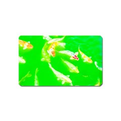 Koi Carp Scape Magnet (name Card) by essentialimage