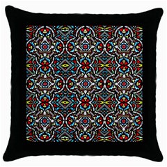 N 1 Throw Pillow Case (Black)