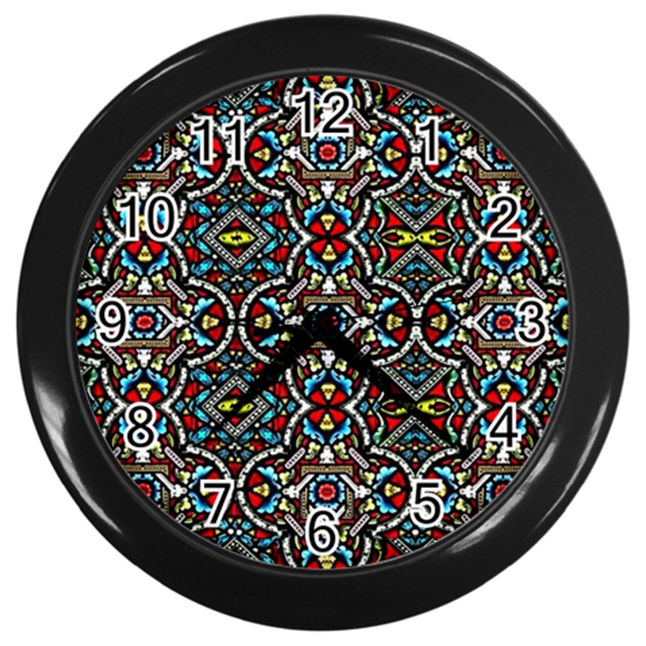 N 1 Wall Clock (Black)