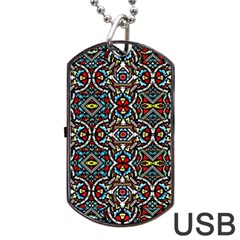 N 1 Dog Tag Usb Flash (one Side) by ArtworkByPatrick