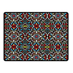 N 1 Double Sided Fleece Blanket (small)  by ArtworkByPatrick