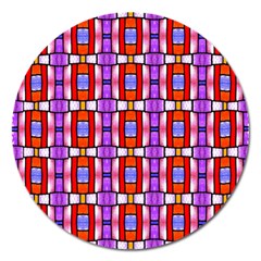 N 2 Magnet 5  (round) by ArtworkByPatrick