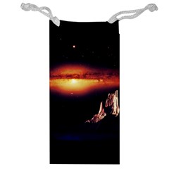 Space Star Galaxies Universe Jewelry Bag by Simbadda