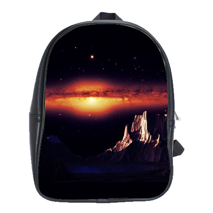 Space Star Galaxies Universe School Bag (Large)