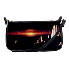 Space Star Galaxies Universe Shoulder Clutch Bag by Simbadda