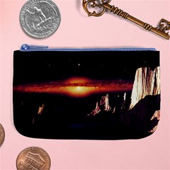 Space Star Galaxies Universe Large Coin Purse by Simbadda