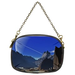 Saturn Landscape Mountains Chain Purse (two Sides) by Simbadda