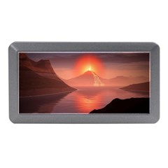 Volcano Lava Landscape Glow Lake Memory Card Reader (Mini)