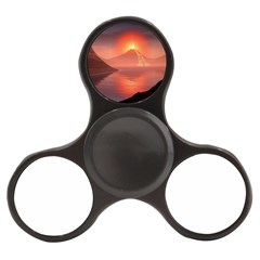 Volcano Lava Landscape Glow Lake Finger Spinner by Simbadda