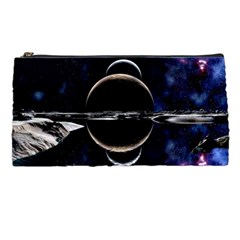 Planet Sky Lake Landscape Sun Pencil Cases by Simbadda