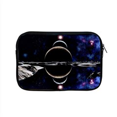 Planet Sky Lake Landscape Sun Apple Macbook Pro 15  Zipper Case by Simbadda