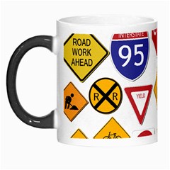 Street Signs Stop Highway Sign Morph Mugs by Simbadda