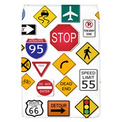 Street Signs Stop Highway Sign Removable Flap Cover (l) by Simbadda