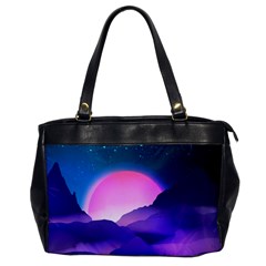 Mountain Sunrise Mountains Sunrise Oversize Office Handbag by Simbadda