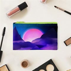 Mountain Sunrise Mountains Sunrise Cosmetic Bag (xs) by Simbadda