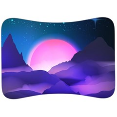 Mountain Sunrise Mountains Sunrise Velour Seat Head Rest Cushion by Simbadda