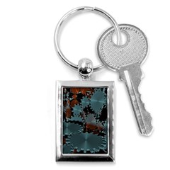 Gear Gears Technology Transmission Key Chain (rectangle) by Simbadda