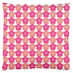 Sakura Flower Pattern Large Cushion Case (two Sides) by Simbadda