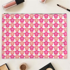 Sakura Flower Pattern Cosmetic Bag (xxl) by Simbadda