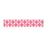 Sakura Flower Pattern Flano Scarf (Mini) Back