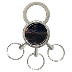 Landscape Planet Sky Lake 3-ring Key Chain by Simbadda