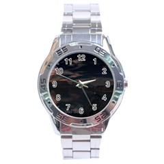 Landscape Planet Sky Lake Stainless Steel Analogue Watch by Simbadda