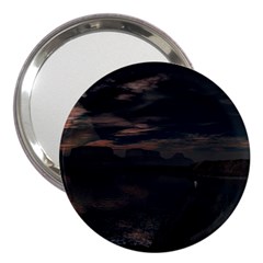 Landscape Planet Sky Lake 3  Handbag Mirrors by Simbadda