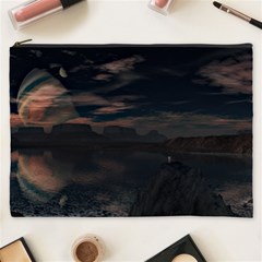 Landscape Planet Sky Lake Cosmetic Bag (xxxl) by Simbadda