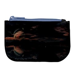 Landscape Planet Sky Lake Large Coin Purse by Simbadda