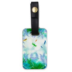 Scrapbooking Tropical Pattern Luggage Tag (one Side) by Simbadda