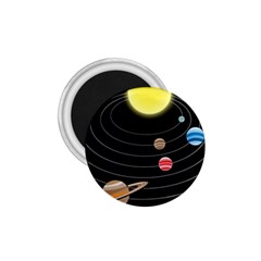 Solar System Planets Sun Space 1 75  Magnets by Simbadda