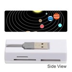 Solar System Planets Sun Space Memory Card Reader (Stick) Front