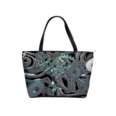 Gears Machine Machines Classic Shoulder Handbag by Bajindul