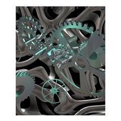 Gears Machine Machines Shower Curtain 60  X 72  (medium)  by Bajindul