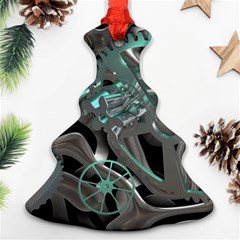 Gears Machine Machines Christmas Tree Ornament (two Sides) by Bajindul