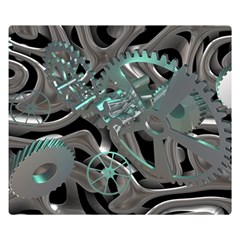 Gears Machine Machines Double Sided Flano Blanket (small)  by Bajindul