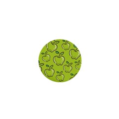 Fruit Apple Green 1  Mini Buttons by HermanTelo