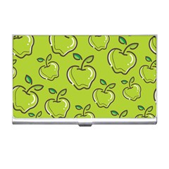 Fruit Apple Green Business Card Holder