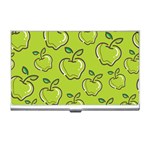 Fruit Apple Green Business Card Holder Front