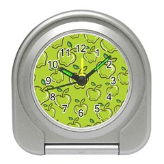 Fruit Apple Green Travel Alarm Clock